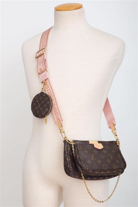 louis vuitton crossbody with pink strap|lv purse with pink strap.